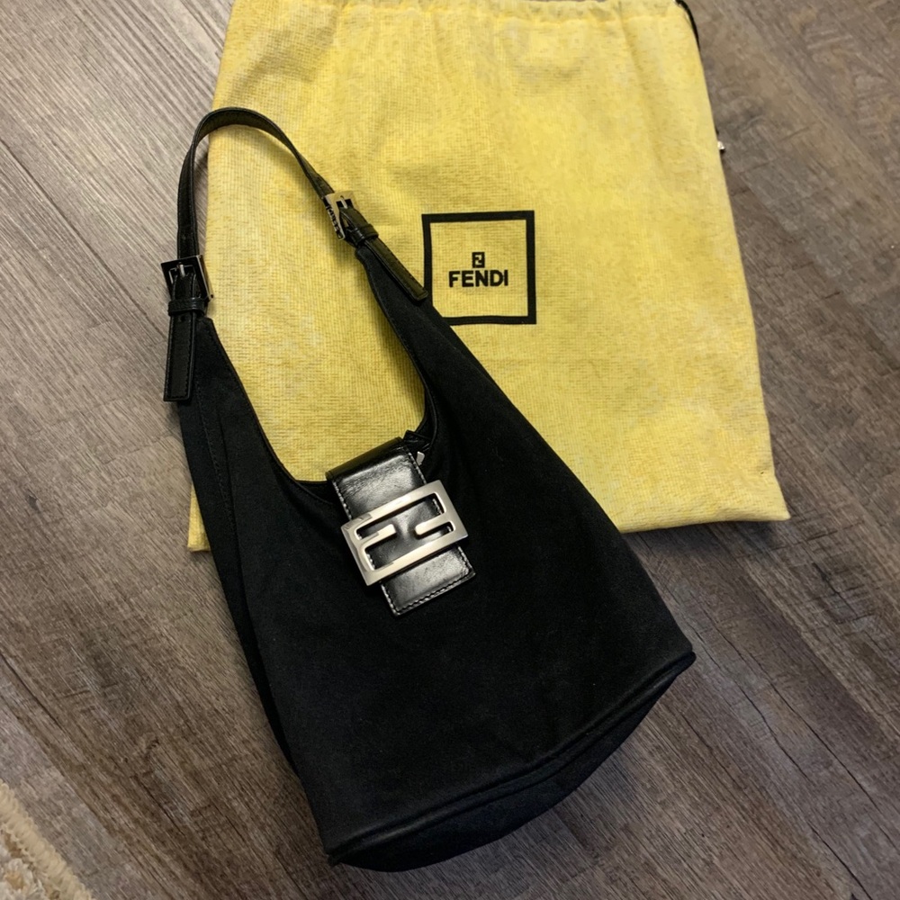 ❌SOLD❌ Authentic Fendi Neoprene Mini Hobo Bag